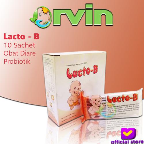 Foto Produk Lacto-B - Probiotik / Bundling 10 sachet / Untuk Diare / obat BAB dari Orvin Health & Beauty
