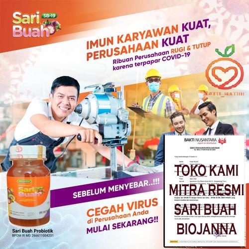 Foto Produk Sari Buah / Sari Buah Probio Biojanna/Minuman Imunitas/Daya Tahan Tubu dari Satu_Hati01