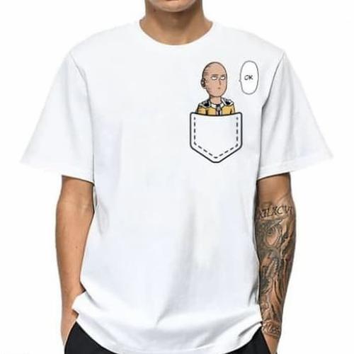 Jual BAJU - KAOS ONE PUNCH MAN OK SAKU - TSHIRT ONE PUNCH MAN MURAH - 10 -  Jakarta Barat - klinikkaosjkt | Tokopedia