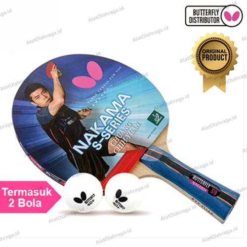 Gambar Bet Pingpong Tenis Meja Raket Pingpong Tenis Meja Butterfly Nakama S9 dari Alat Olahraga ID Jakarta Pusat Tokopedia