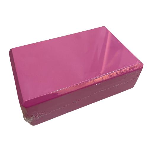 Foto Produk Balok Yoga/ Yoga Brick/ Yoga Balok/ Batok Yoga/ Yoga Block Pilates EVA - Merah Muda dari CV. Sinar Indah