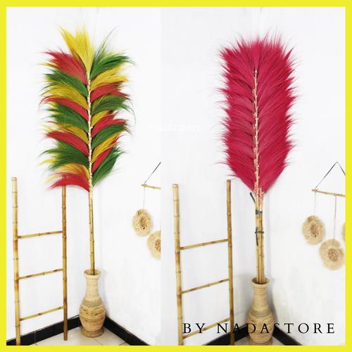 Foto Produk dried flower / Daun Rayung Stick 170 cm Murah dari Dhila_fashion