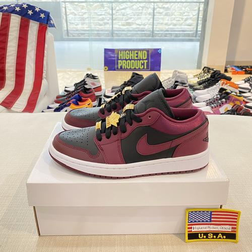 Jual Sepatu Air Jordan 1 Low Burgundy Chain Women 100% Original DB6491-600  - 35.5 - Kab. Tangerang - highend_product | Tokopedia
