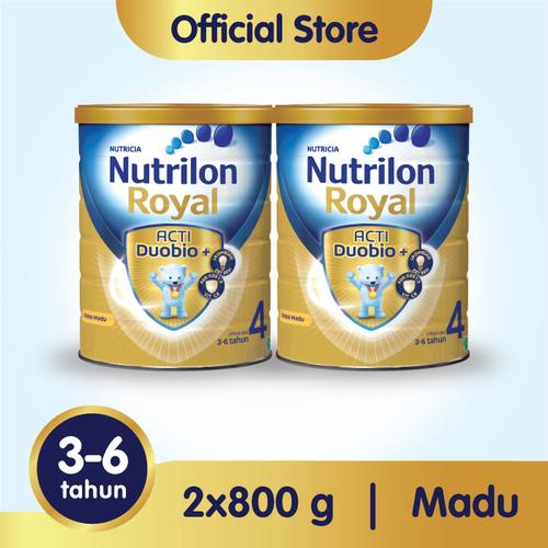 Foto Produk Paket 2 - Nutrilon Royal 4 Susu Pertumbuhan 3-6 Thn Madu 800gr dari Nutrilon Shop