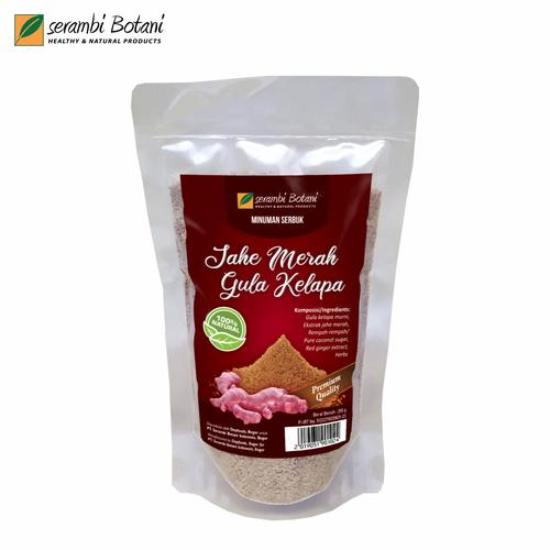 Foto Produk Jahe Merah Gula Aren Murni Tanpa Gula Pasir Healthy & Natural Products dari Serambi Botani Official