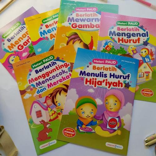 Foto Produk Buku Aktivitas untuk Anak PAUD Pemula 1 Paket isi 6 Buku dari DM Bookstore