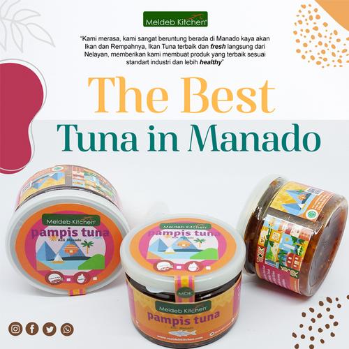 Gambar Pampis Ikan Tuna Meldeb Kitchen 150g Asli Manado Premium Homemade - Pedas dari MeldebKitchen Kota Manado Tokopedia