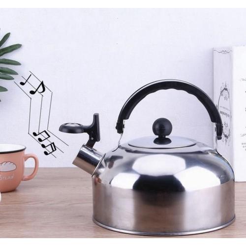 Foto Produk Kettle Bunyi Stainless Stell 3 Liter- Whistling Kettle / ceret Stainle dari Cellis Houseware