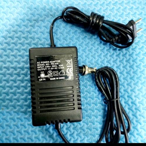 Jual adaptor mixer blackspider ashley yamaha 17.5V 0.94A power supply