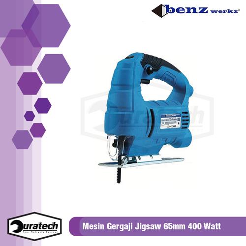 Foto Produk Mesin Gergaji Jigsaw / Mesin potong kayu jigsaw 65mm Benz dari duratech