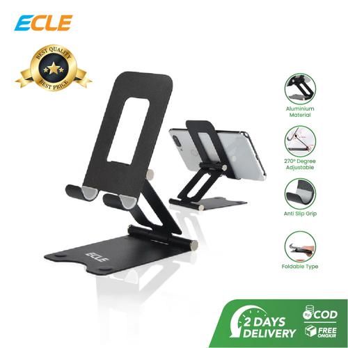 Foto Produk ECLE Phone Holder Tablet iPad iPhone Android Alluminium Anti Slip dari ECLE Official Store