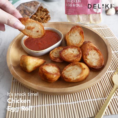 Foto Produk Frozen Chicken Egg Roll No MSG dari DELIKI