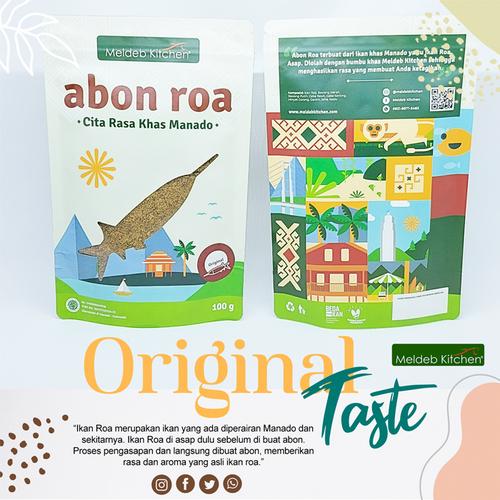 Foto Produk Abon Roa Meldeb Kitchen 100gr Asli Manado Premium Homemade - Pedas Mild dari MeldebKitchen