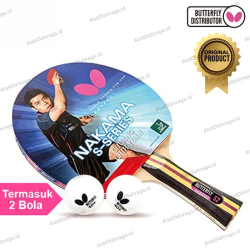 Gambar Bet Pingpong Tenis Meja Raket Pingpong Tenis Meja Butterfly Nakama S2 dari Alat Olahraga ID Jakarta Pusat Tokopedia