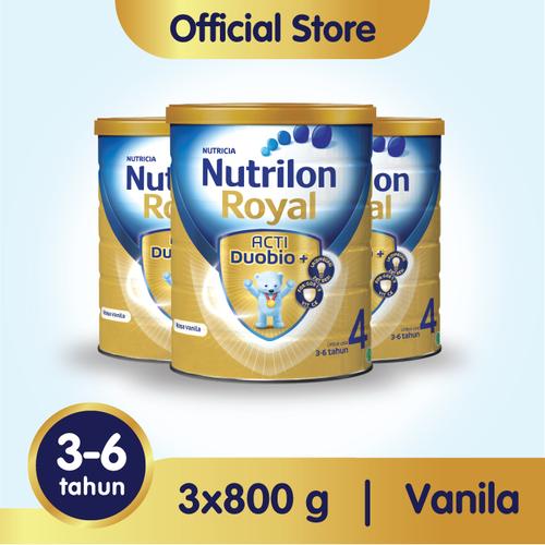 Foto Produk Paket 3 - Nutrilon Royal 4 Susu Pertumbuhan 3-6 Thn Vanila 800gr dari Nutrilon Shop