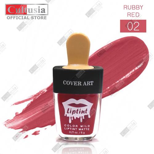 Foto Produk Cover Art Lip Tint Ruby Red 02 6 Gr dari Cultusia Beauty Store