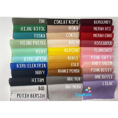 Foto Produk 1 meter Kain Furing Asahi / Bahan Puring - KHAKY PEMDA dari Nacy Tex
