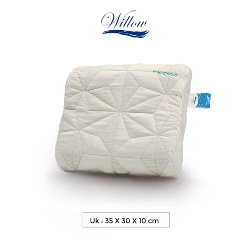 Foto Produk Bantal Pinggang Ergonomic Latex/Willow Pillow Ergo Back Cushion Latex dari Willow Pillow