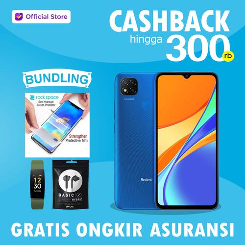 Foto Produk Xiaomi Redmi 9C 3/32GB - 4/64GB Garansi Resmi Xiaomi Redmi 9 C 32 GB - 4GB 64GB, NonBundle dari Mac Promo