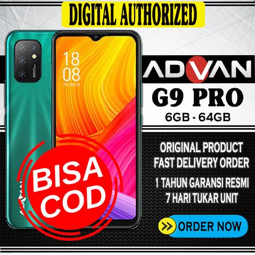 Foto Produk Advan G9 Pro 6GB 64GB Quad Camera Octacore Android 10 - Hijau dari Digital Authorized