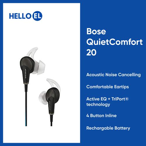 Jual Bose QuietComfort 20 Acoustic Noise Cancelling Headphones - Apple Ver  - Kota Tangerang Selatan - Hello El | Tokopedia