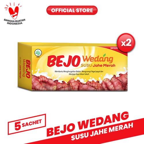 Foto Produk Bejo Susu Jahe Merah (SUJAMER) 2 Pack ( 10 Sachet ) dari Bintang Toedjoe Official