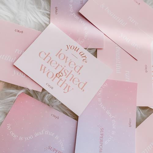 Gambar Send Love Greetings Card - Peach dari Cleya Beauty Jakarta Utara Tokopedia