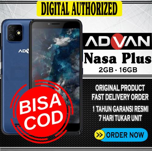 Foto Produk Advan Nasaplus 2GB 16GB Smartphone Android10 Garansi Resmi - deep blue dari Digital Authorized