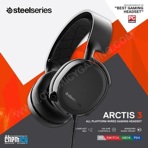 Jual Steelseries Arctis 3 Black with 7.1 Surround - Jakarta Pusat - Chemicy  Gaming | Tokopedia