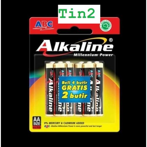 Foto Produk Baterai / Battery / Batere ABC Alkaline ORI AA / A2 - 6pcs dari Minyak Kutus Jakarta