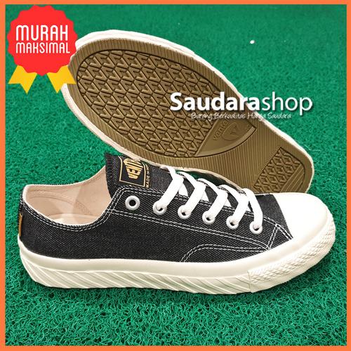 Promo Sepatu Ventela BTS 80 Denim Black 