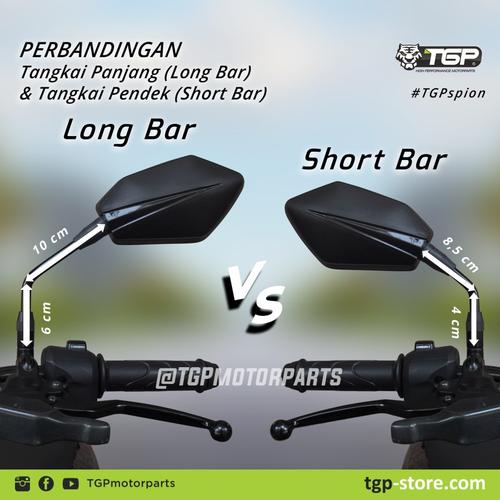 Foto Produk Kaca Spion Tgp Bold Cocok Untuk Semua Motor Honda Kaca Asli New Produk - SHORT BAR dari Lestari Motor 2