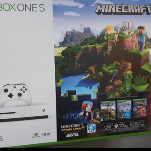 Limited Edition Gamestop Xbox S Xbox One X Minecraft Edition