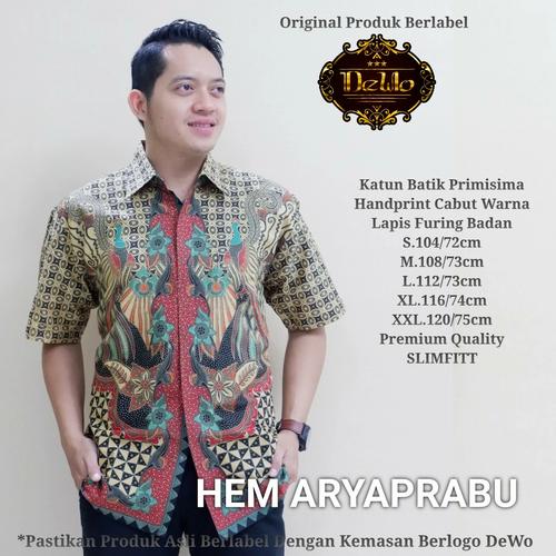 Foto Produk kemeja prabu batik slimfit premium dari Jivan Batik