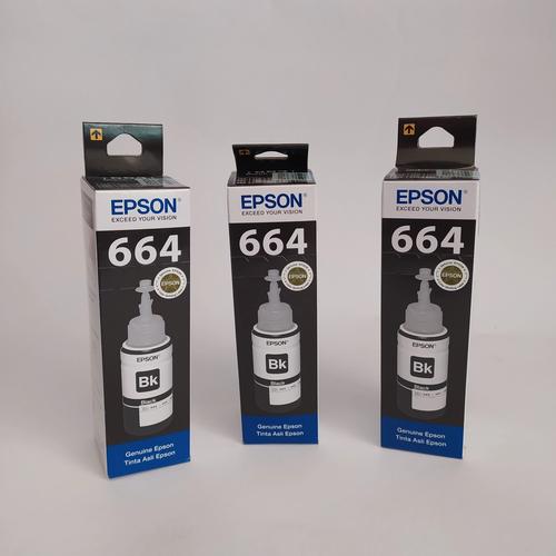 Jual Tinta Epson 664 Black (original) - Kota Metro - adacomkotametro |  Tokopedia