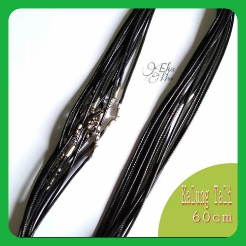 Foto Produk kalung tali hitam dari eka hss