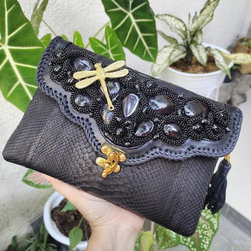 Jual Clutch kulit Ular asli | phyton piton | wanita | Tas cewek Large -  Kab. Sleman - Tamathacraft | Tokopedia