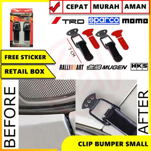 Gambar CLIP BUMPER UKURAN KECIL UNIVERSAL / KLIP BUMPER UKURAN KECIL SMALL - HKS dari Modifikasi Market Jakarta Utara Tokopedia