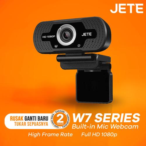 Foto Produk Webcam Jete W7 1080 HD With Mic - Webcam HD - Garansi Resmi 1 Tahun dari JeteIndonesia
