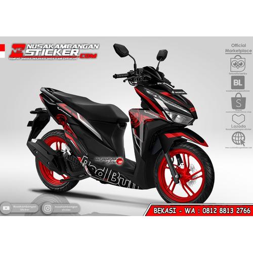 Foto Produk Stiker Vario Redbull Grafis Merah dari Nusakambangan Sticker01