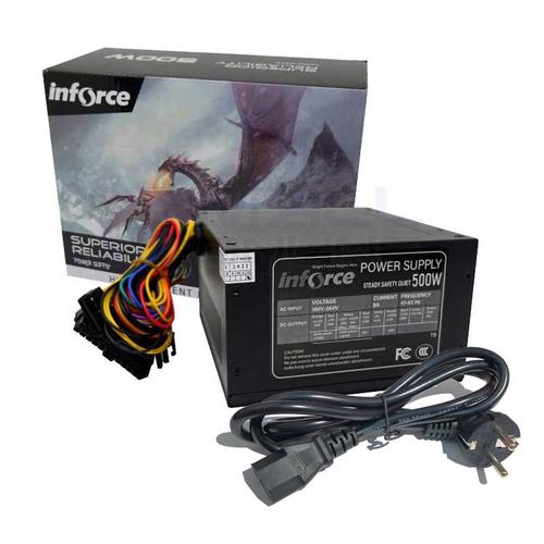 Gambar Power Supply Inforce 500 Watt Psu 500W Inforce dari PojokITcom Pusat IT Comp undefined Tokopedia