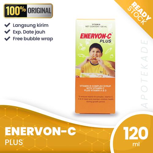 Foto Produk enervon c plus sirup 120 ml / multivitamin anak dari apotekade