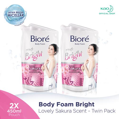 Foto Produk BIORE Body foam Cherry Sakura 450ml 2pc dari KAO Official Store