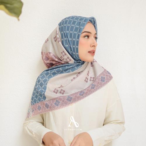 Foto Produk Khalish Series Kerudung Segiempat Voal Ultrafine Lamina Lasercut - SEIYA dari Authentism.id
