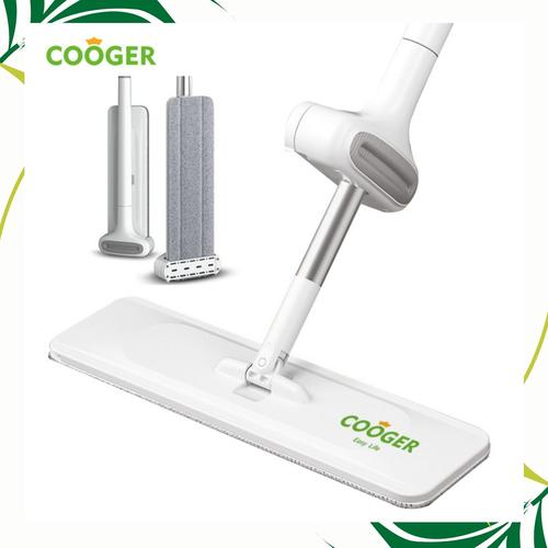 Foto Produk COOGER Alat Pel Kain Microfiber Standing Mop Alat Pel Praktis Foldable dari COOGER Official Store