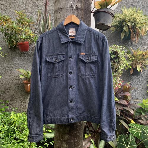 denim soft jacket