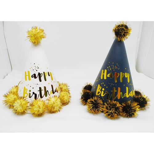 Foto Produk Topi Pesta Ulang Tahun Happy Birthday Premium Onde - Onde Onde dari Chowping Store