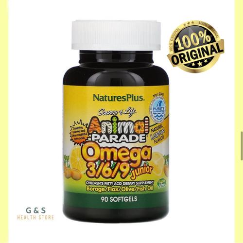 Jual Nature's Plus Natures Plus Animal Parade Omega 3 6 9 Junior - Kota  Makassar - GnS Health Store | Tokopedia
