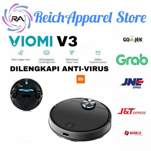 Jual VIOMI V3 Anti Virus Robot Vacuum Cleane - Upgrade Viomi V2 Pro -  Jakarta Selatan - Reichapparel | Tokopedia