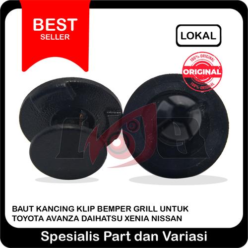 Foto Produk Baut Kancing Klip Bemper Grill Toyota Aavanza Daihatsu Xenia Nissan dari Ledeng Motor Bandung